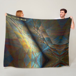 Parallel Planes Fleece Blanket