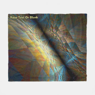 Parallel Planes Fleece Blanket