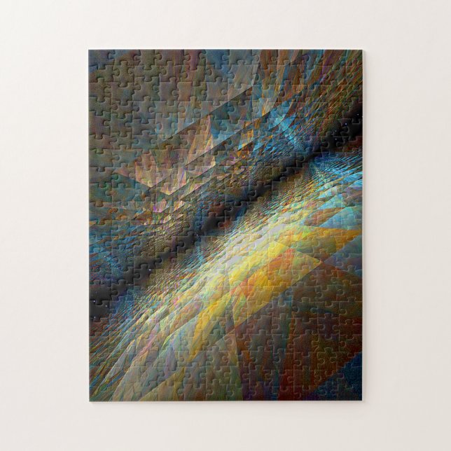 Parallel Planes Jigsaw Puzzle (Vertical)