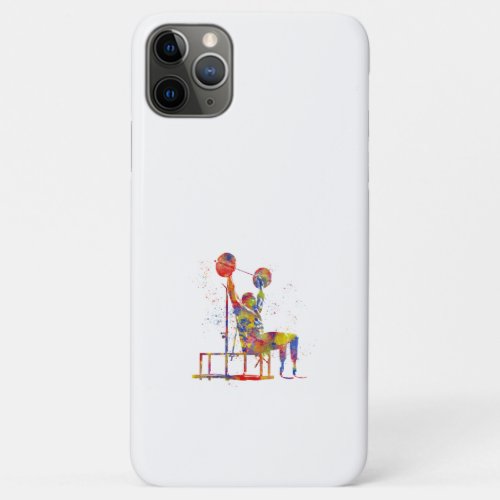 Paralympic sport in watercolor iPhone 11 pro max case