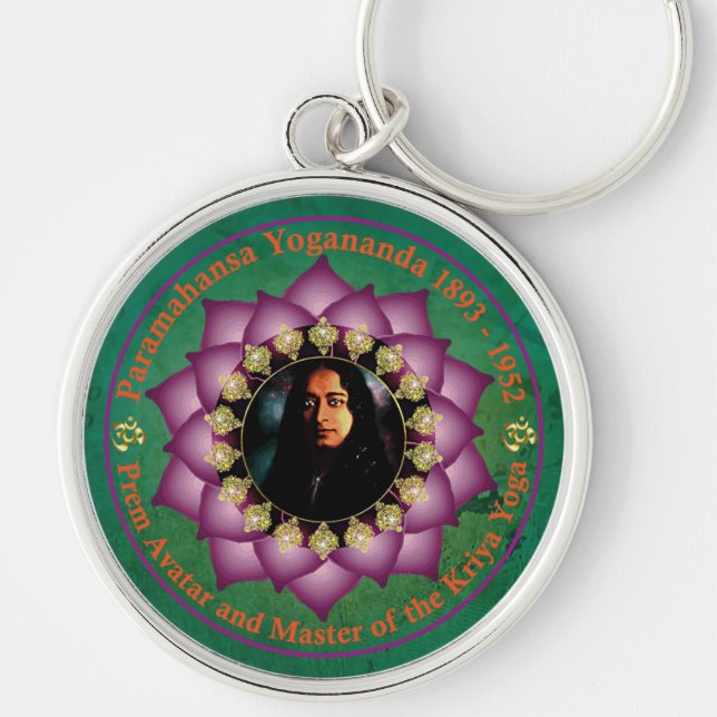 Paramahansa Yogananda Keychain (Front)