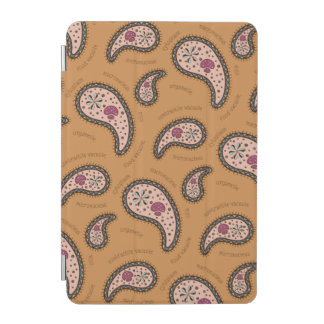 Paramecia Paisley Customizable Biology Latte Brown iPad Mini Cover