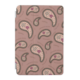 Paramecia Paisley Customizable Biology Mocha Brown iPad Mini Cover