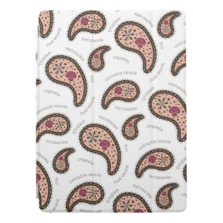 Paramecia Paisley Customizable Biology White iPad Pro Cover