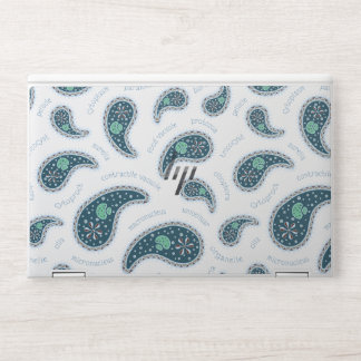 Paramecia Paisley Protozoan Biology Science HP Laptop Skin