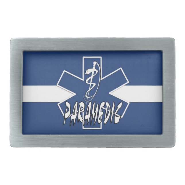 Paramedic Action Belt Buckle (Front)