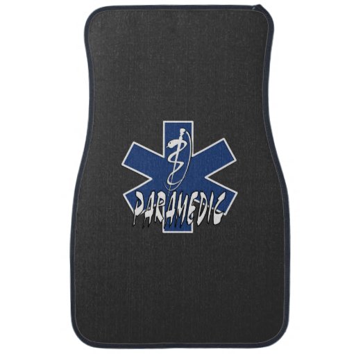 Paramedic Action Car Mat | Zazzle