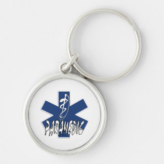 Paramedic Action Keychain