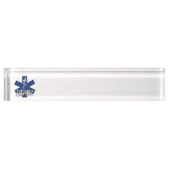 Paramedic Action Name Plate (Front)