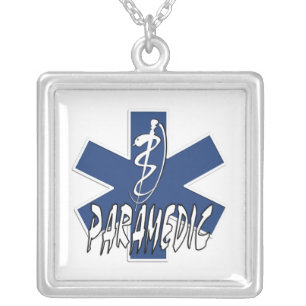 Paramedic Action Silver Plated Necklace