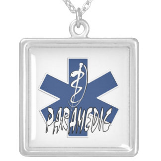 Paramedic Action Silver Plated Necklace