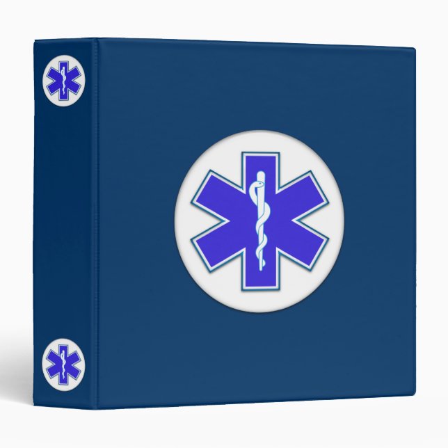 Paramedic Binder (Front/Spine)