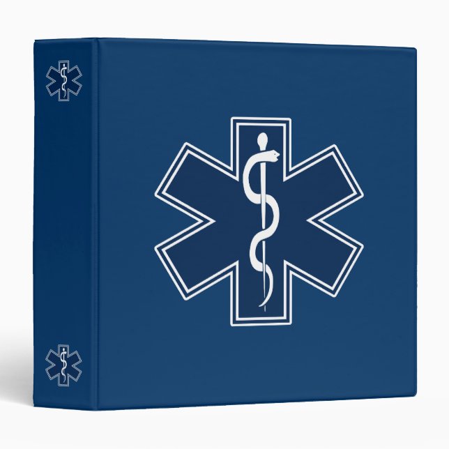 Paramedic Binder (Front/Spine)