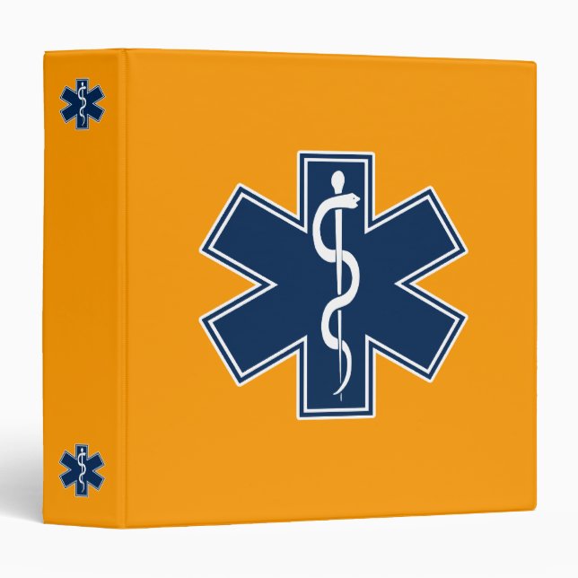 Paramedic Binder (Front/Spine)