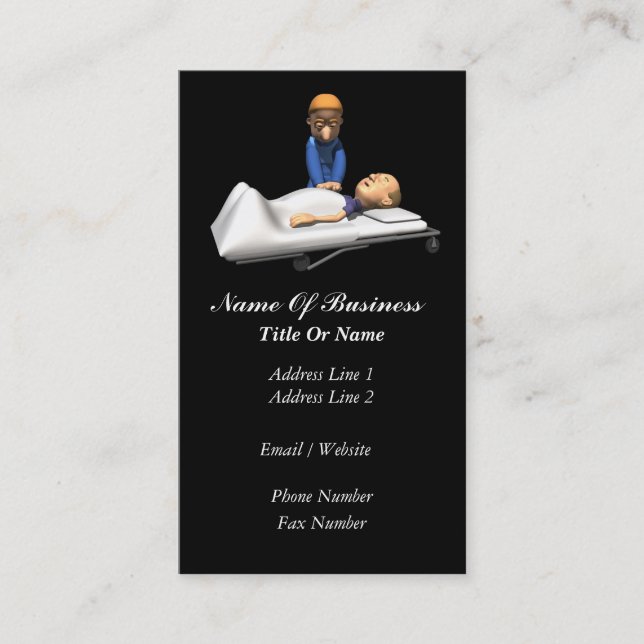 Paramedic Business Card (Front)