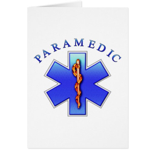 paramedic card | Zazzle