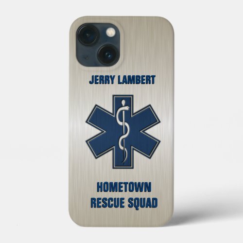 Paramedic Deluxe Name Template iPhone 13 Mini Case