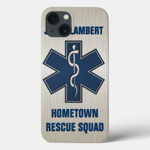 Paramedic Deluxe Name Template iPhone 13 Case