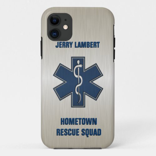 Paramedic Deluxe Name Template iPhone 11 Case