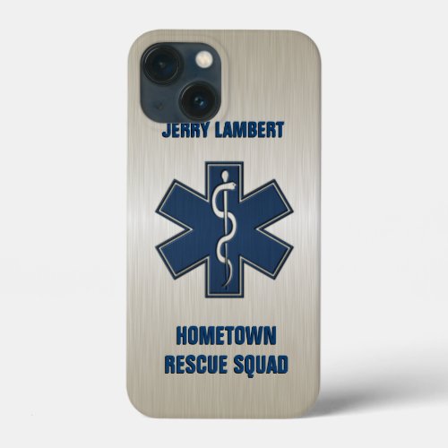 Paramedic Deluxe Name Template iPhone 13 Mini Case