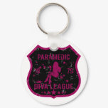 Paramedic Diva League Keychain