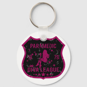 Paramedic Diva League Keychain