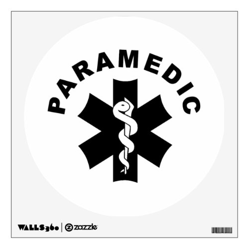 Paramedic EMS Logo Wall Sticker