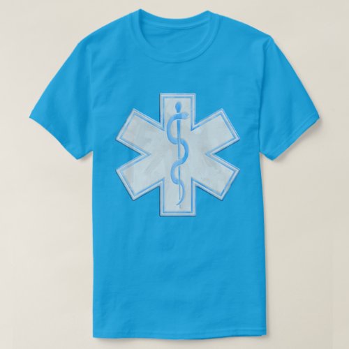 Paramedic EMT Blue Teal T_Shirt