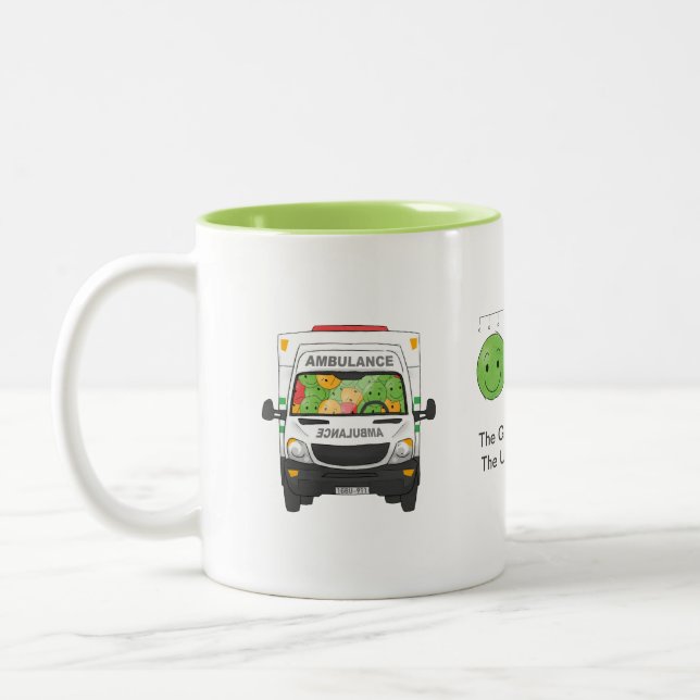Paramedic & EMT Ceramic Coffee Mug (Left)
