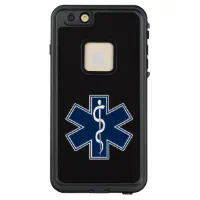Paramedic EMT EMS Blue Star of Life LifeProof iPhone Case