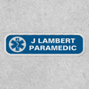 Paramedic EMT EMS Custom Patch