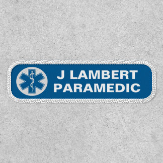 Paramedic EMT EMS Custom Patch