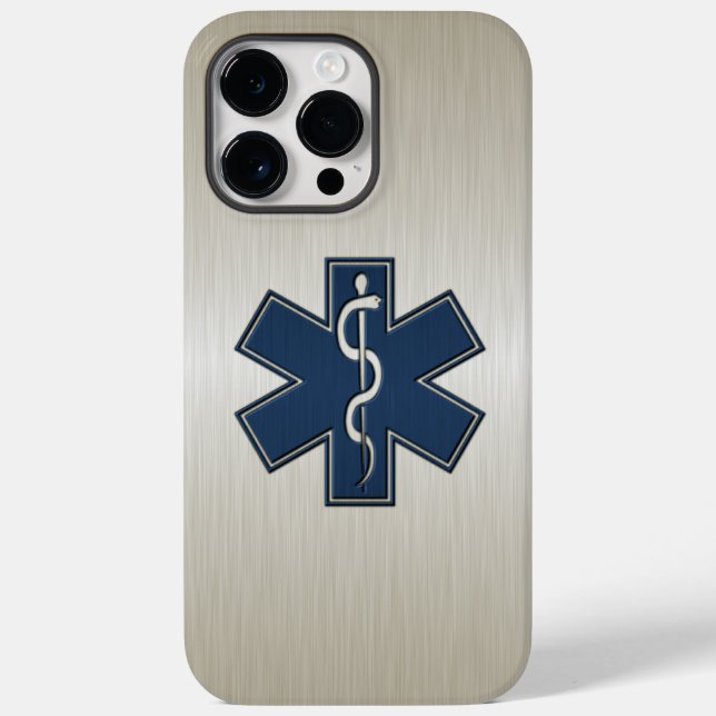 Paramedic EMT EMS Deluxe Case-Mate iPhone Case (Back)