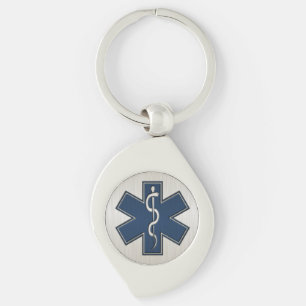 Paramedic EMT EMS Deluxe Keychain