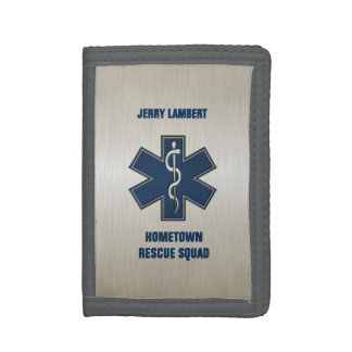 Paramedic EMT EMS Deluxe Tri-fold Wallet