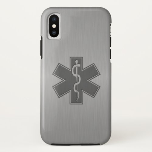 Paramedic EMT EMS Modern iPhone X Case