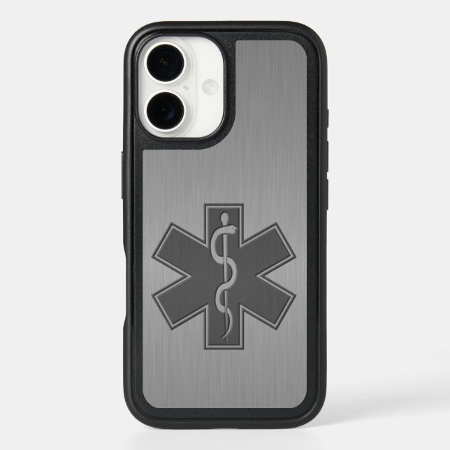 Paramedic EMT EMS Modern Otterbox iPhone Case (Back)
