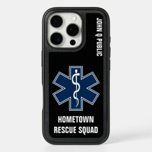 Paramedic EMT EMS Name template iPhone 16 Pro Case