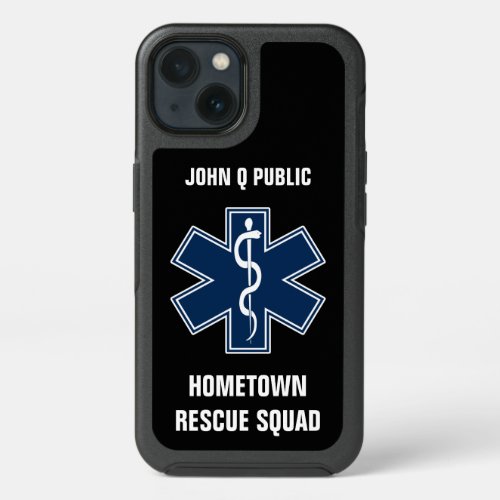 Paramedic EMT EMS Name template iPhone 13 Case