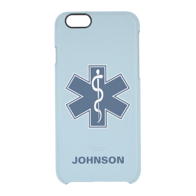 Paramedic EMT EMS Name Template Uncommon iPhone Case Zazzle