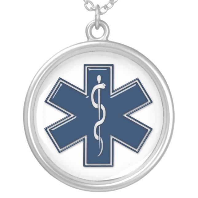 Paramedic EMT EMS Necklace (Front)