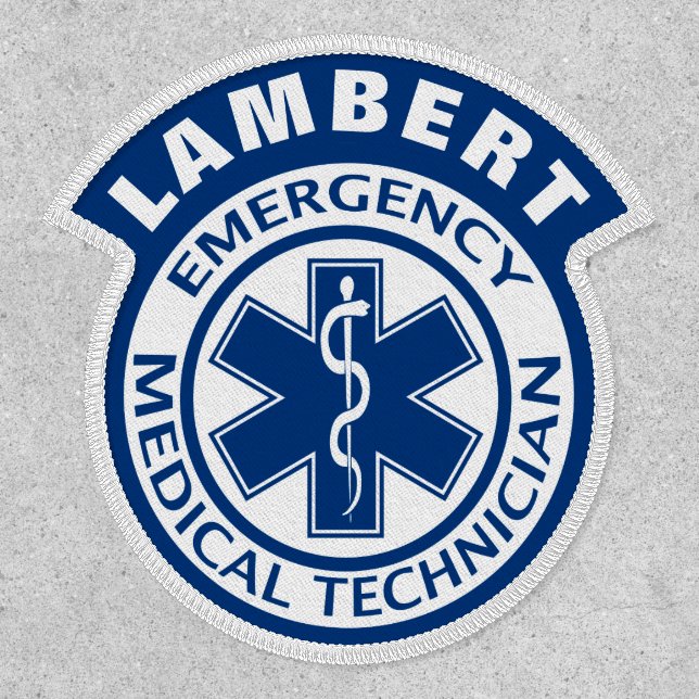 Paramedic EMT EMS Patch (Front)