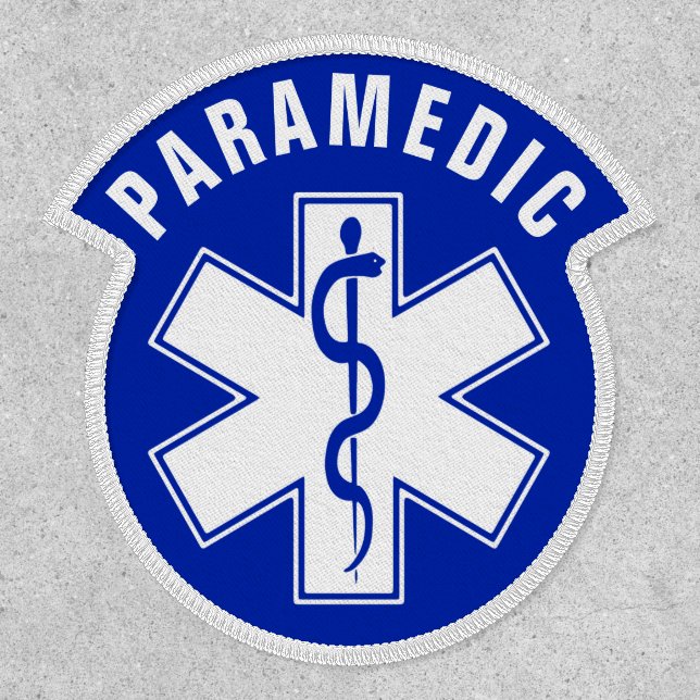 Paramedic EMT EMS Patch (Front)