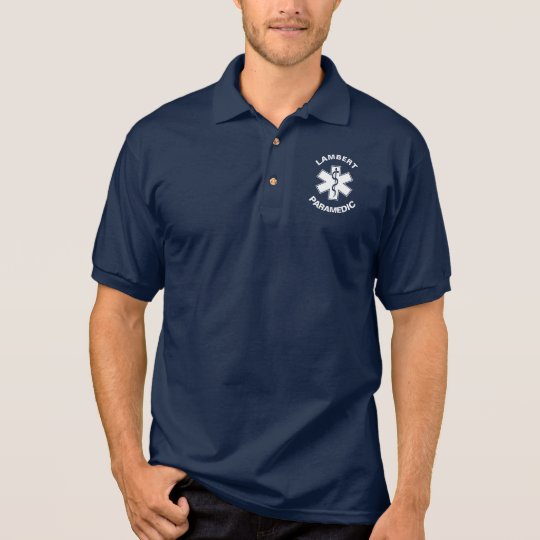 Paramedic EMT EMS Polo Shirt