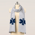 Paramedic EMT EMS Scarf<br><div class="desc">Perfect for paramedics, EMT and EMS A-EMCA or anyone in medicine and first response. Rod of Asclepius design.</div>