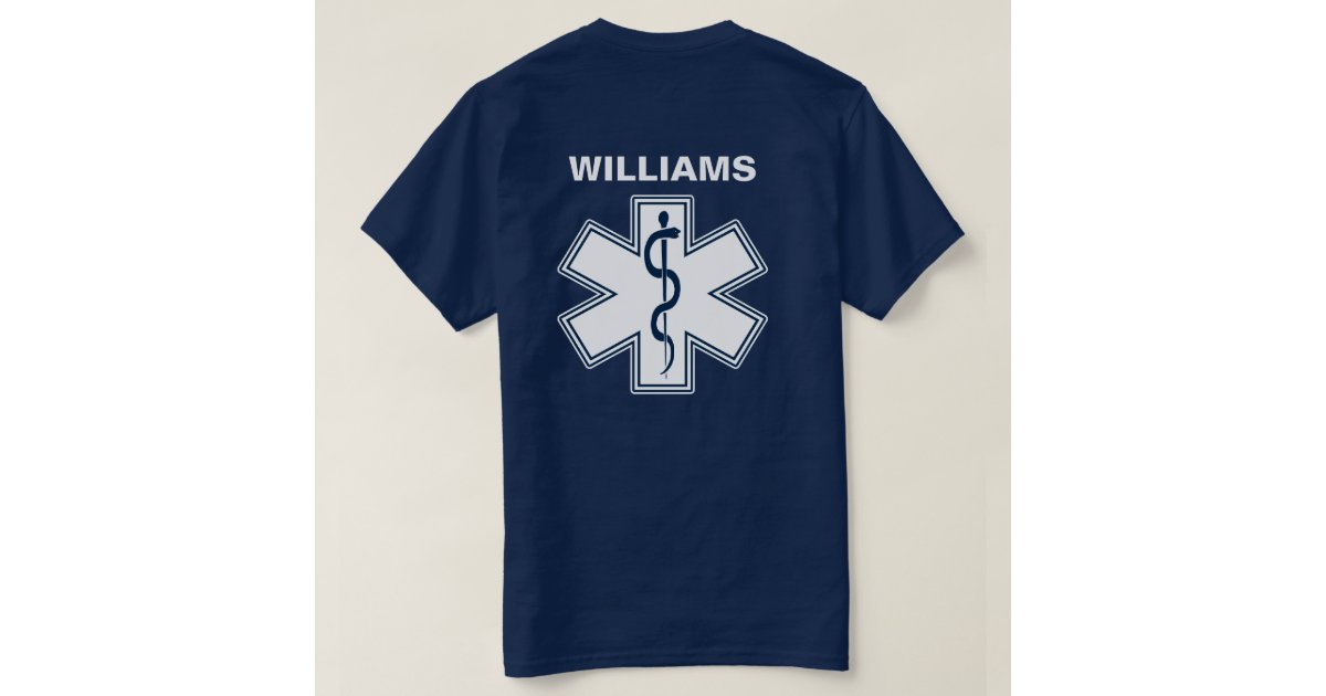 Paramedic EMT EMS T-Shirt | Zazzle