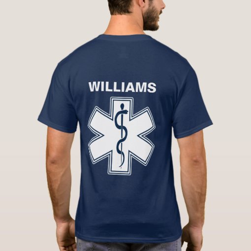 Paramedic EMT EMS T-Shirt | Zazzle