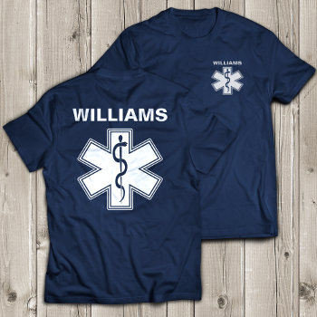 Paramedic Emt Ems T-shirt by JerryLambert at Zazzle