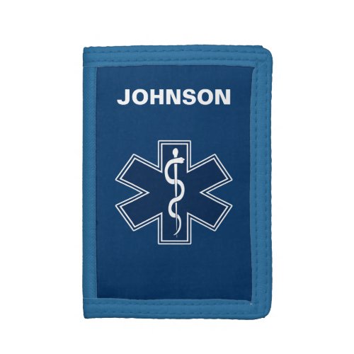 Paramedic EMT EMS Tri_fold Wallet