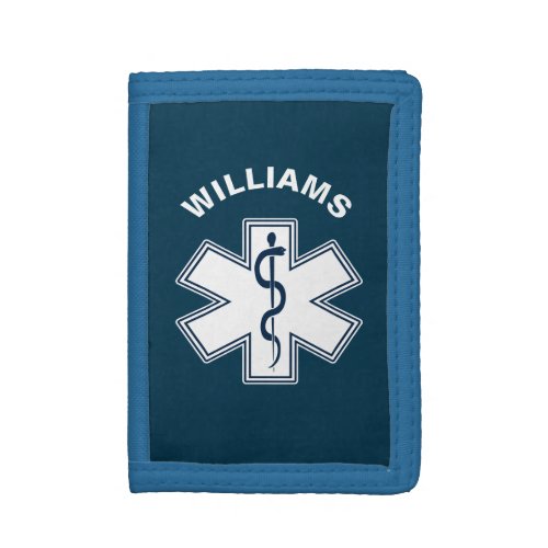 Paramedic EMT EMS Trifold Wallet